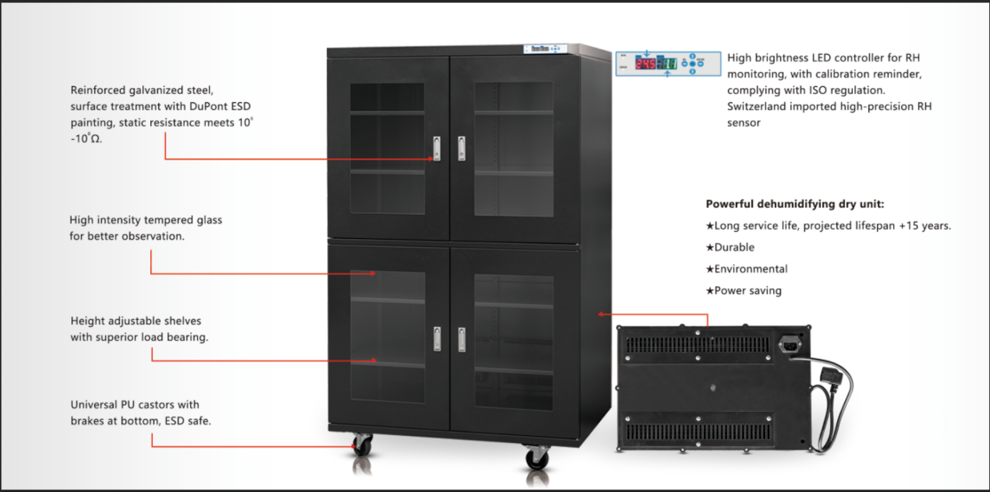 1% 3%rh Electronic Dry Cabinet Tdu718bfd 6